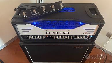 Testata Genz Benz El Diablo 100 + Cassa HB 212