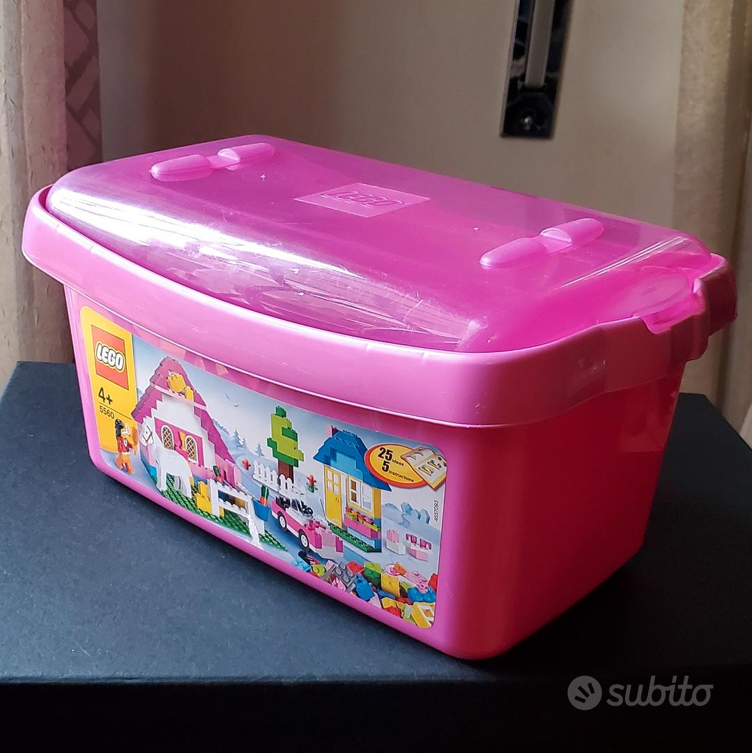 Scatola Lego rosa vuota set 5560 - Tutto per i bambini In vendita a Padova
