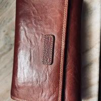 Portafoglio donna in pelle