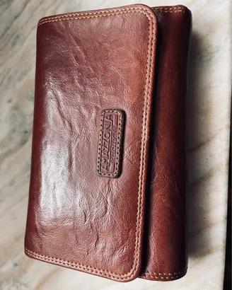 Portafoglio donna in pelle