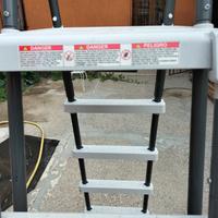 scaletta per piscina fuori terra 