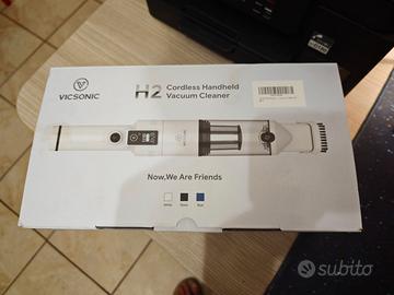 Aspirapolvere portatile a batteria VICSONIC bianco