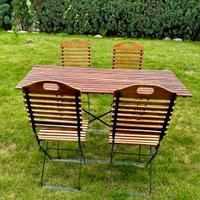 Tavolo da esterno in TEK trattato