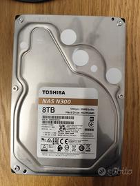 HARD DISK INTERNO TOSHIBA NAS N300 3.5” 8TB