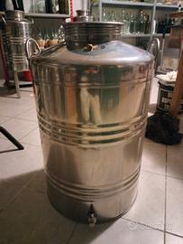 botte acciao inox 100 lt