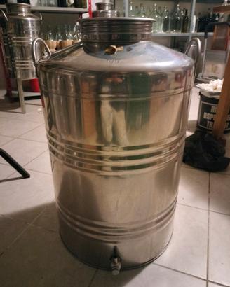 botte acciao inox 100 lt