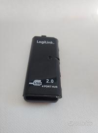 Hub USB 4 Porte LogiLink UH0001A Compatto 💻