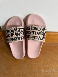 Ciabatte mare 35 bambina moncler