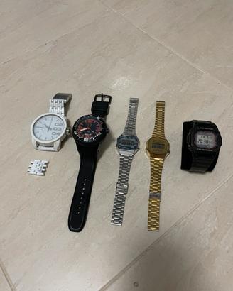 5 orologi varie marche
