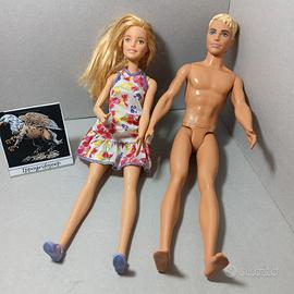 Set Barbie Floreale 2015 + Ken Beach originali
