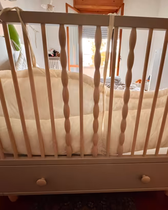 Lettino per bambini evolutivo con cassetto