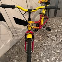 Bici bambino o bambina jumper trek colorata