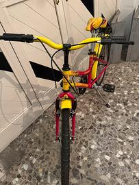 Bici bambino o bambina jumper trek colorata