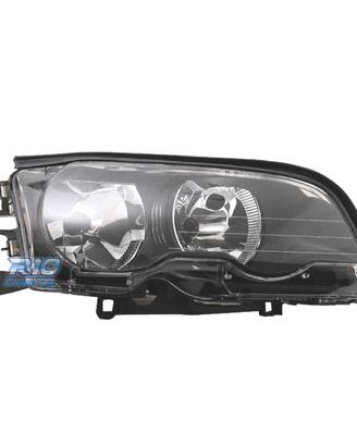 FARO DESTRO BMW SERIE 3 E46 COUPÉ FONDO NERO 01-03