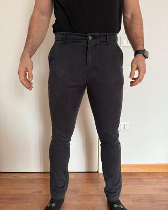 Pantaloni Calvin Klein uomo W30 L32 neri slim