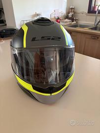 Casco modulare LS2 immacolato, completo di interfo