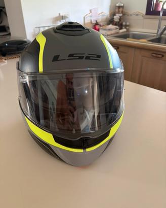Casco modulare LS2 immacolato, completo di interfo