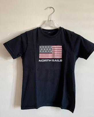 T-shirt blu da bambino