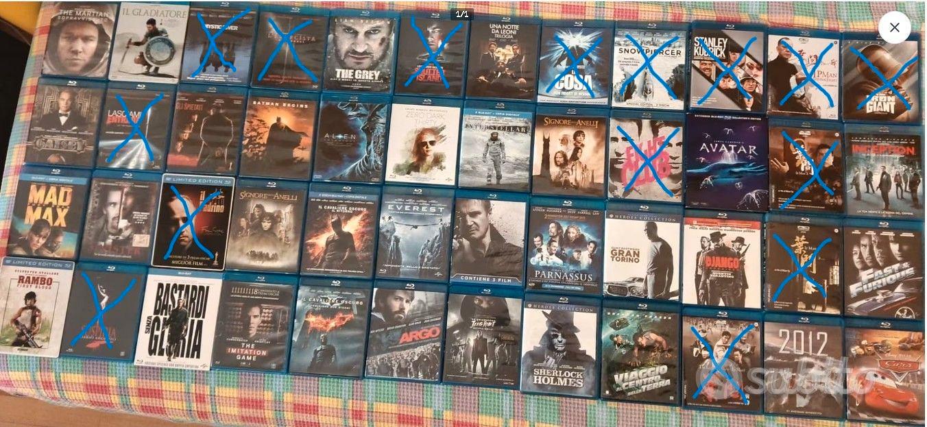 collezione 40 blueray in blocco - Musica e Film In vendita a Forlì-Cesena