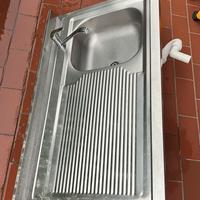 Lavandino cucina acciaio inox