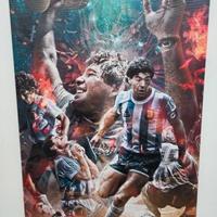 Tela Diego Armando Maradona Argentina