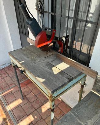 Troncatrice Bosch 220V con banco