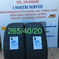 Gomme usate invernali 265/40/20