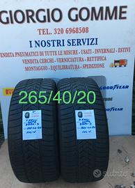 Gomme usate invernali 265/40/20