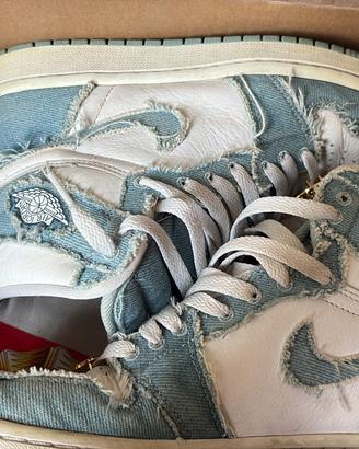 Jordan 1 high in denim