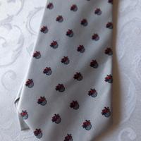 Cravatta Mix Mar Grigio - Pois Rossi