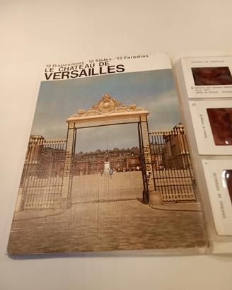 Diapositive vintage della Reggia di Versailles