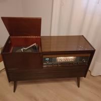 Radio giradischi d'epoca 