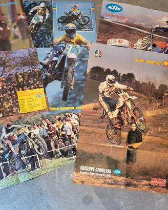Poster vintage pieghevole della celebre rivista it