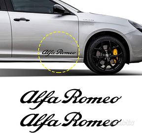 Set di 2 adesivi per fiancata Alfa Romeo