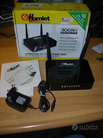 ACCESS POINT WIRLESS HAMLET CON PROTOCOLLO 802,11N