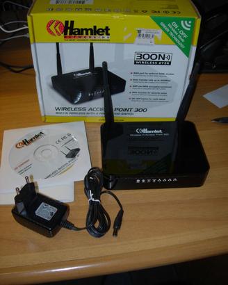 ACCESS POINT WIRLESS HAMLET CON PROTOCOLLO 802,11N