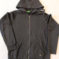 👕 Felpa Donna BENETTON Cappuccio  Zip Intera tgM