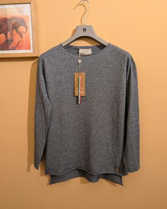 Maglia grigia morbida NUOVA taglia L