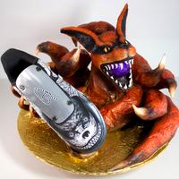 Kurama • Scultura & Custom Sneaker Naruto 