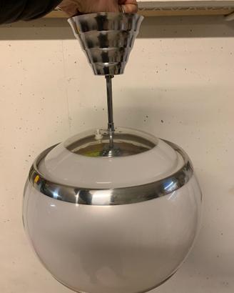 Lampadario Stilux Milano '60-70 vintage space age