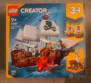 LEGO Creator 3in1 31387 - Iconica Nave dei Pirati