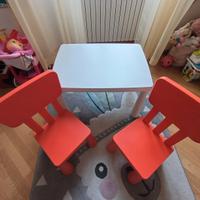 Tavolino+sedie bambini Ikea