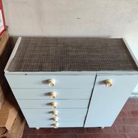 mobiletto bagno vintage 