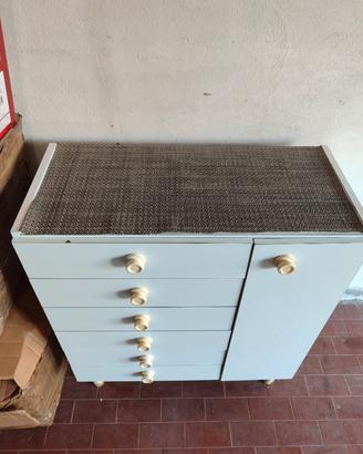 mobiletto bagno vintage 
