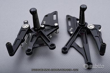 Pedane arretrate KAWASAKI H2 / H2R 1000 2016 2021