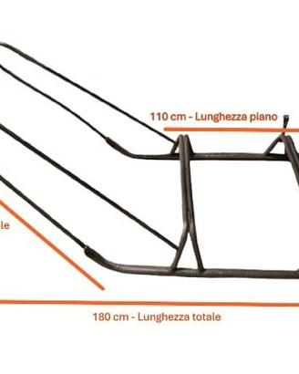slitta traino legna 