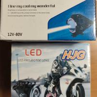 2 Fari Led supplementari x moto nuovi