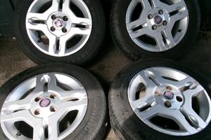 CERCHI IN LEGA ORIGINALI FIAT CON GOMME 175/65/14