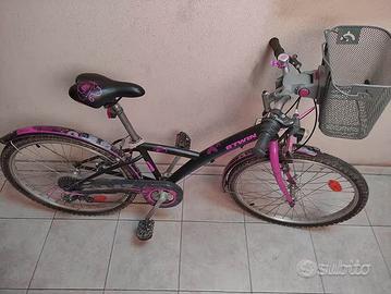 bicicletta BTWIN ruote da 24" per bimba