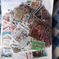 Francobolli misti usati